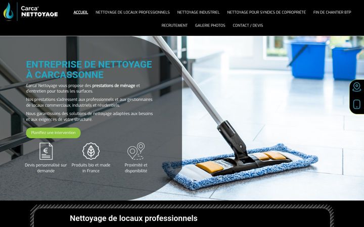 Screenshot of carca-nettoyage.fr