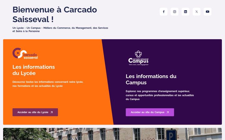 Screenshot of carcado-saisseval.com
