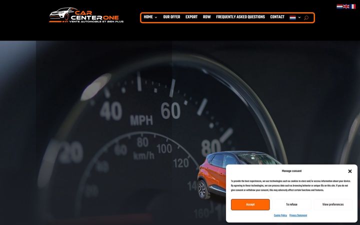 Screenshot of carcenterone.com