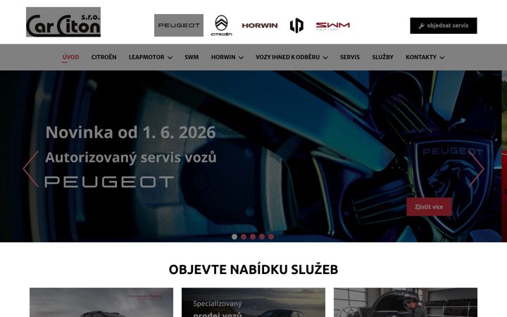 Screenshot ta' carciton.cz