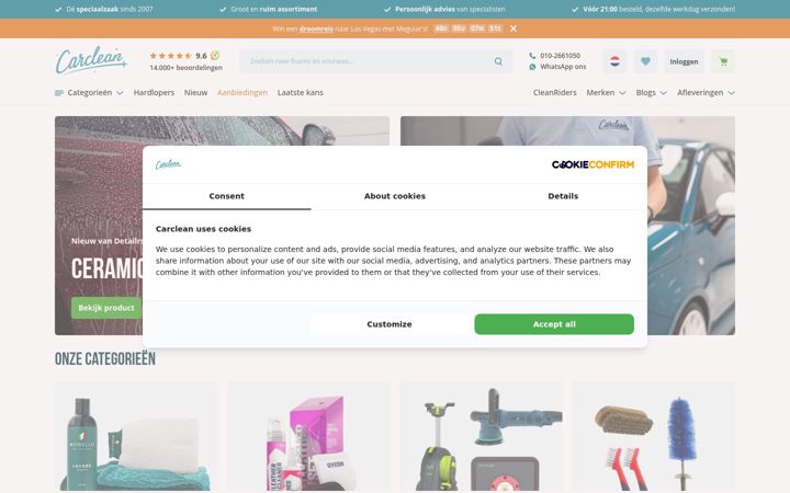 Képernyőkép: carclean.com