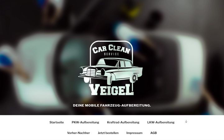Screenshot of carcleanserviceveigel.de