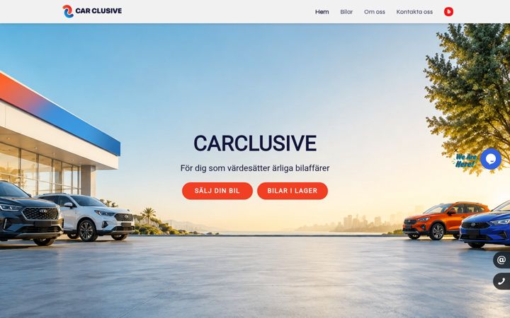 Screenshot of carclusive.se