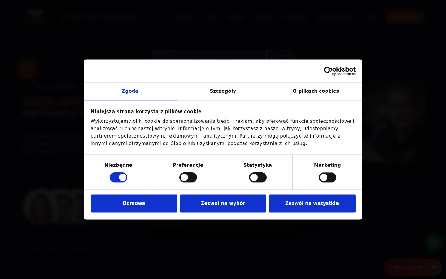 Captura de ecrã do banner de consentimento apresentado antes de qualquer interação