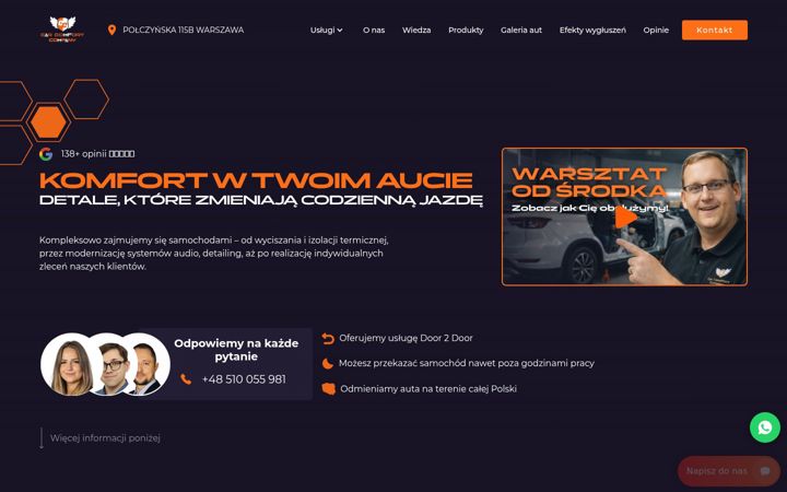 Screenshot of carcomfort.pl