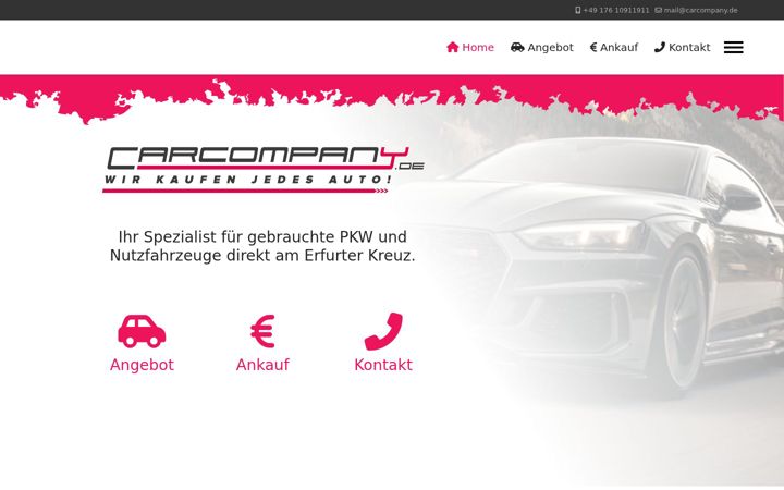 Screenshot of carcompany.de