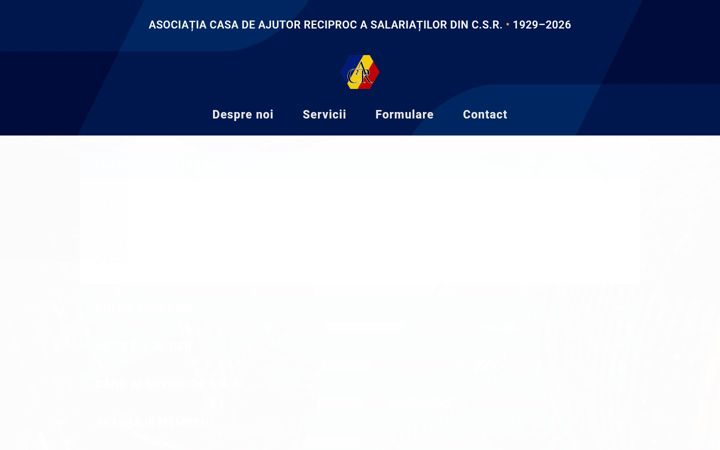 Screenshot του carcsr.ro