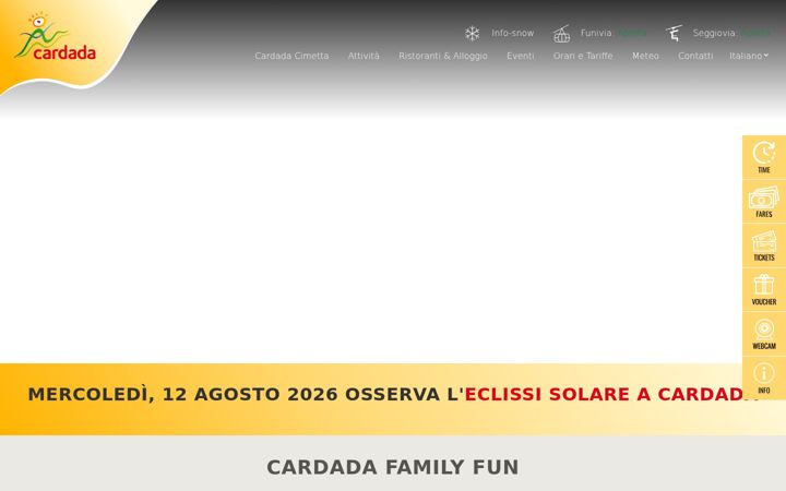 Screenshot of cardada.ch