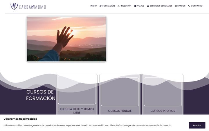 Screenshot of cardahmomo.com