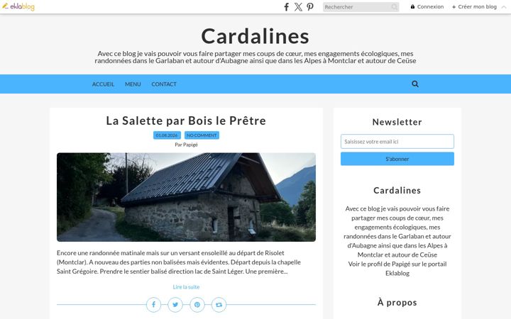 Snímek obrazovky cardalines.net