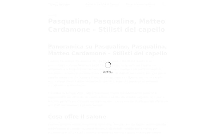 Screenshot of cardamonestilistidelcapello.com