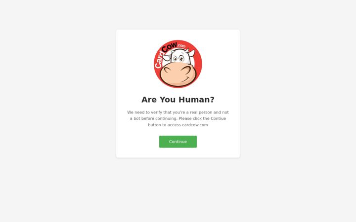 Screenshot of cardcow.com