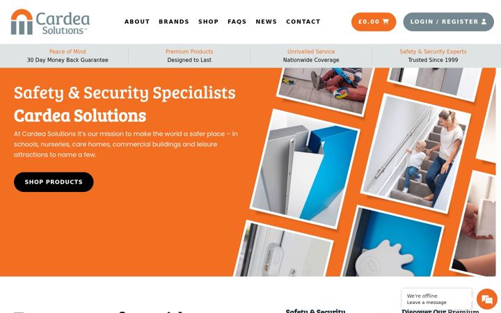 Screenshot of cardea-solutions.com
