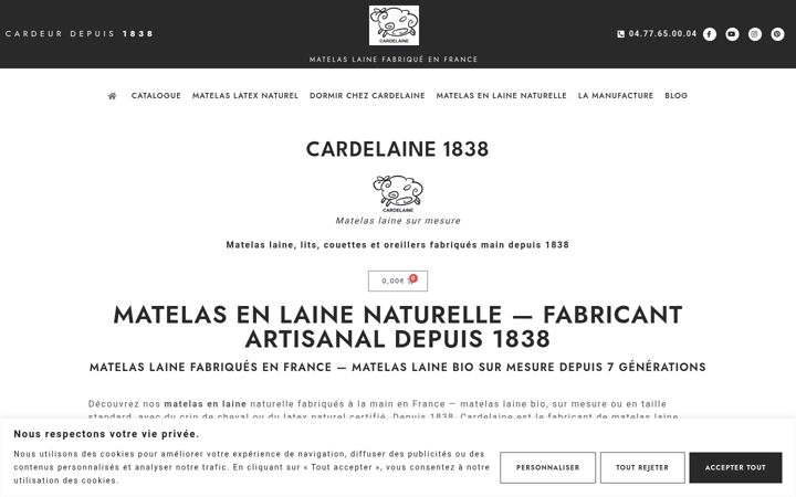 Ekrano kopija cardelaine.fr