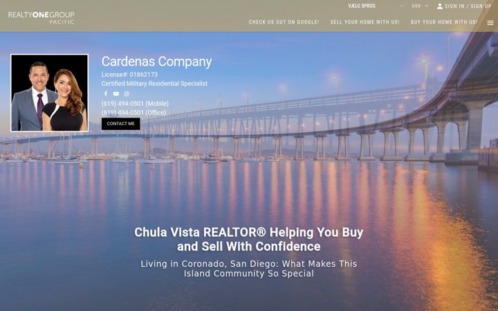 Screenshot of cardenasandcompany.com