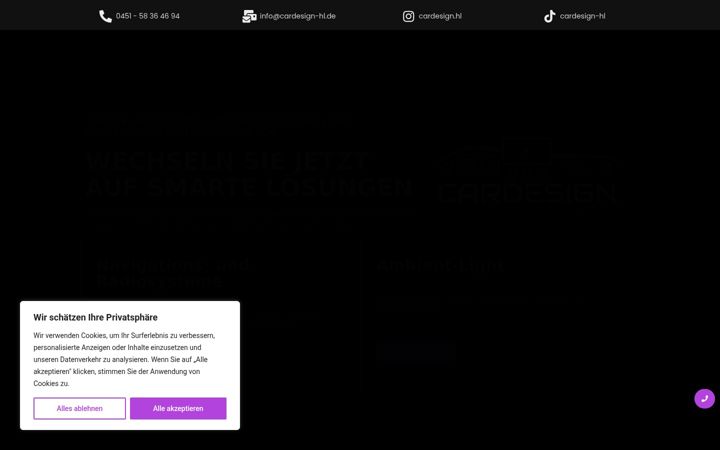Screenshot ta' cardesign-hl.de