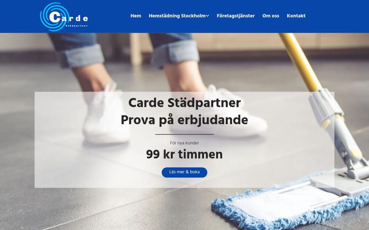 Screenshot of cardestadpartner.se