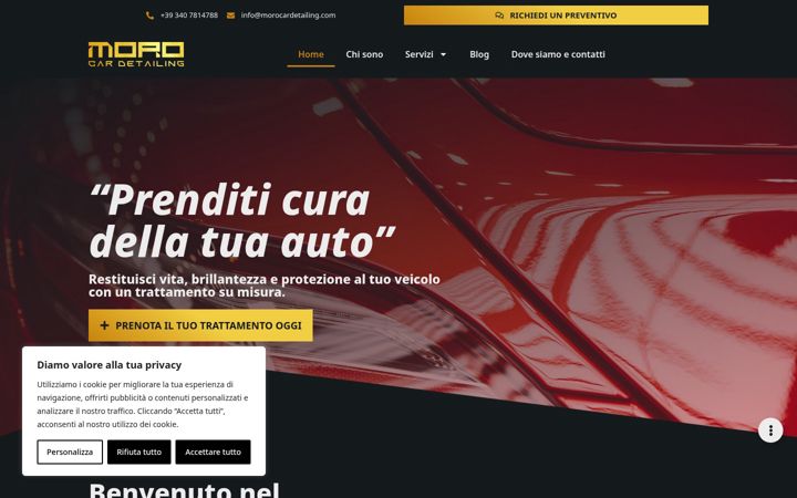 Screenshot of cardetailing-pisa.it