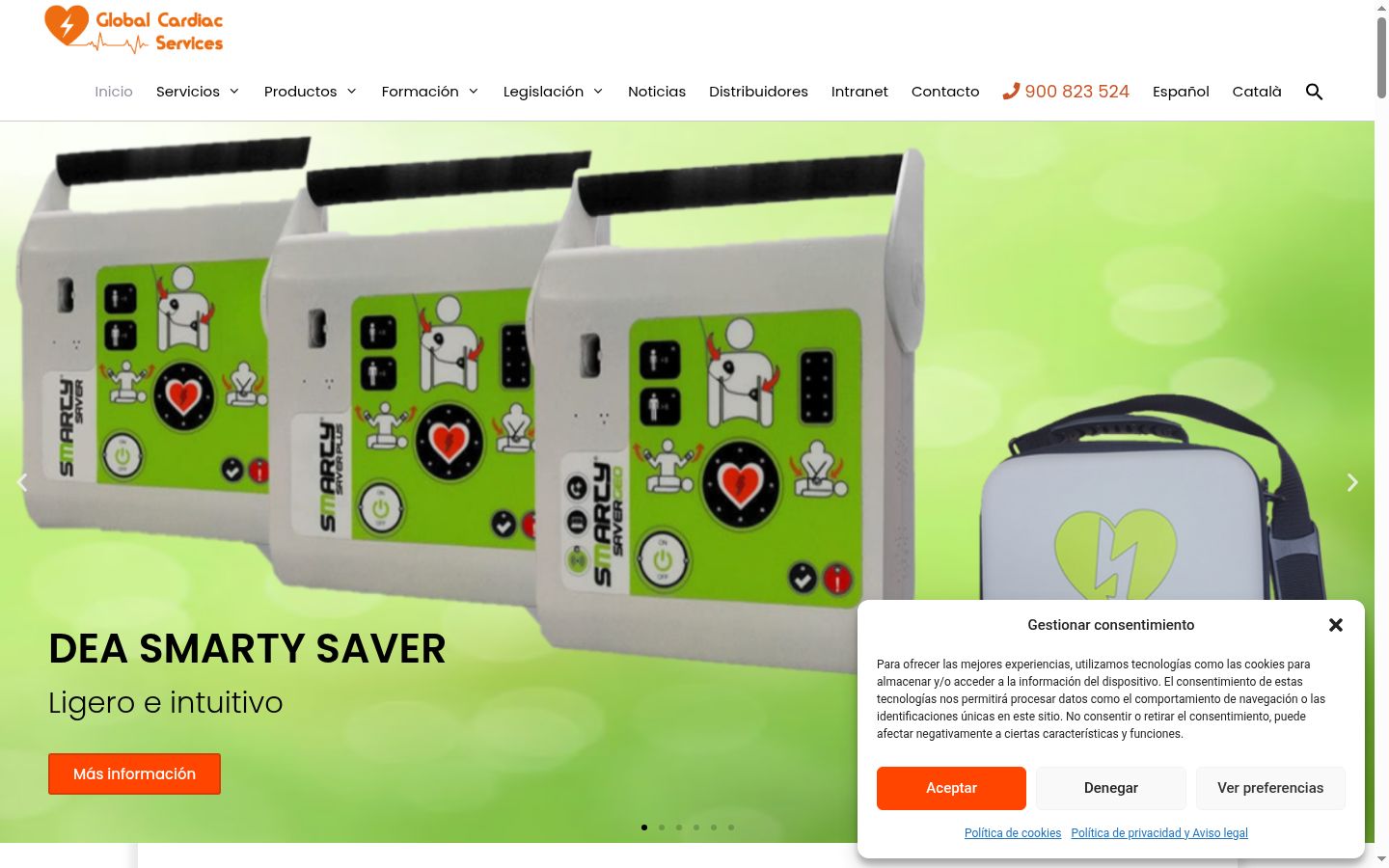 Sutikimo reklamjuostės, rodytos prieš bet kokią sąveiką, ekrano kopija