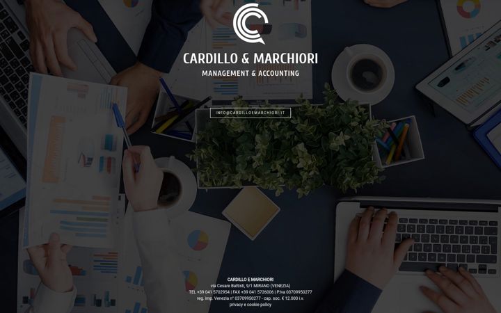 Screenshot of cardilloemarchiori.it
