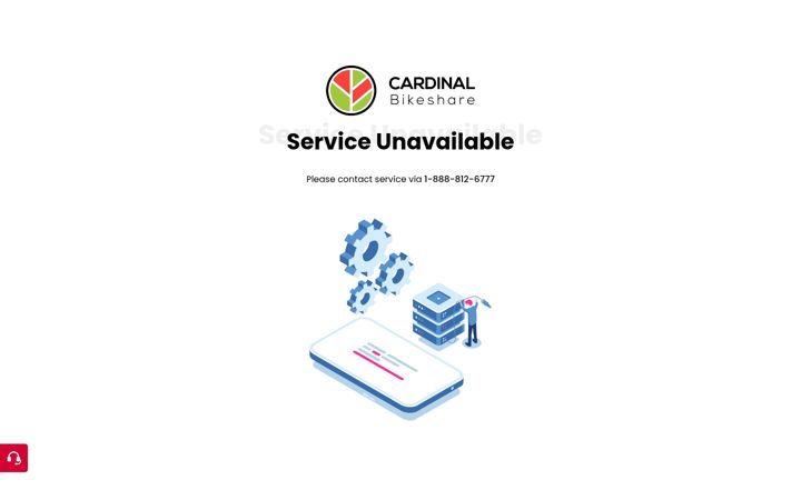 Screenshot of cardinalbikeshare.com