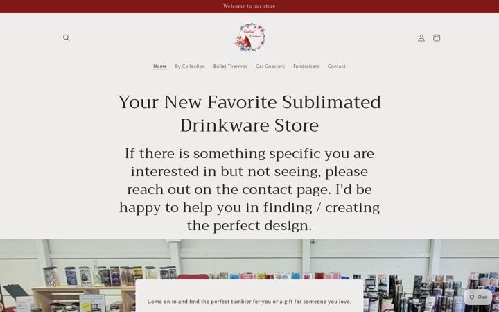 Screenshot of cardinalcreations17752.com