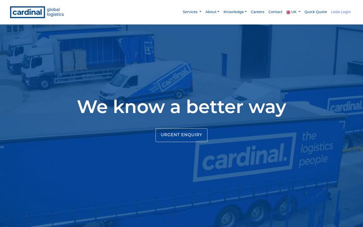 Screenshot of cardinalgl.com