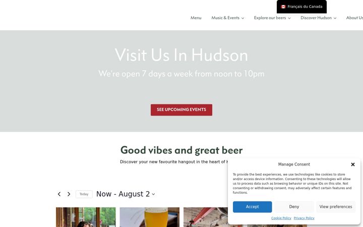 Screenshot of cardinalhudson.com
