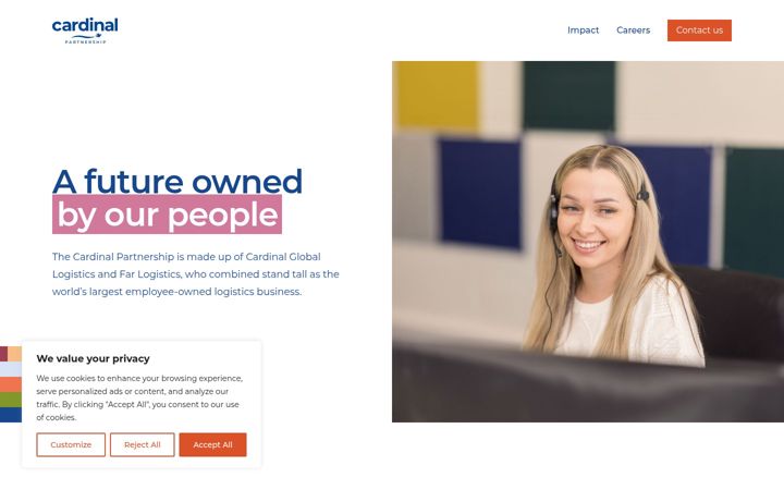 Screenshot of cardinalpartnership.uk