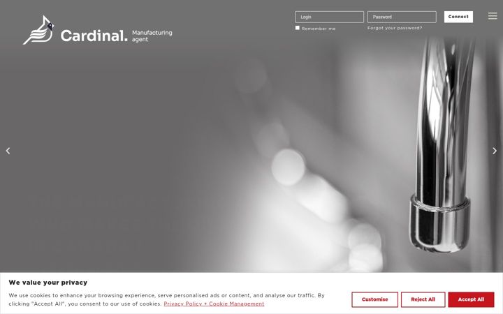 Screenshot του cardinalsales.ca