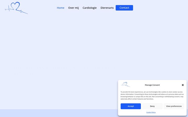 Screenshot of cardio-vliekens.be