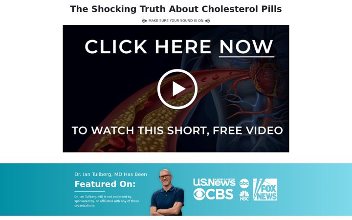 Screenshot of cardiohealthformula.com
