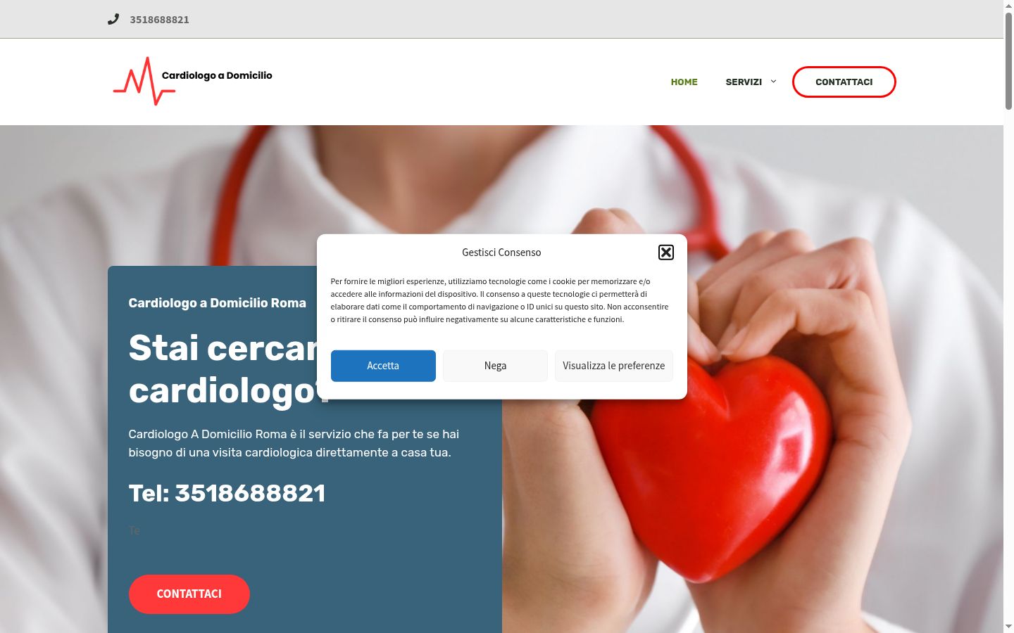 Sutikimo reklamjuostės, rodytos prieš bet kokią sąveiką, ekrano kopija