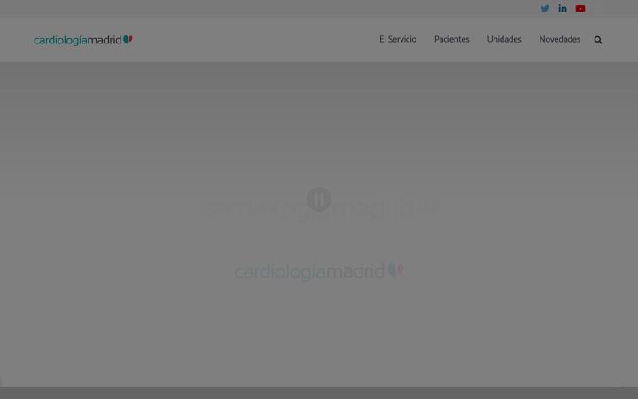Screenshot of cardioquiron.com