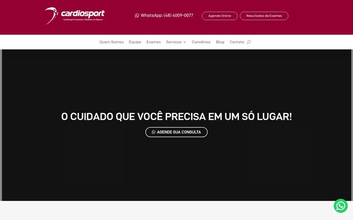 Képernyőkép: cardiosport.com.br