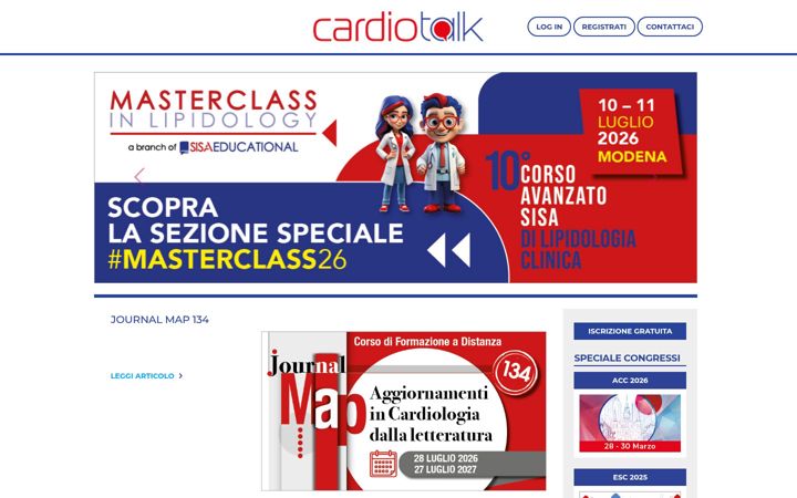 Ekrano kopija cardiotalk.it