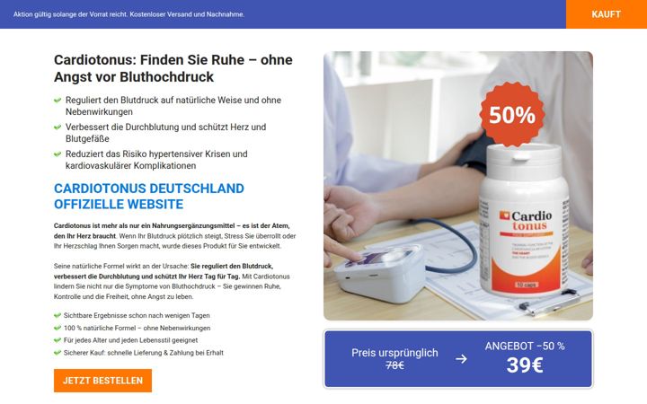cardiotonusdeutschland.com