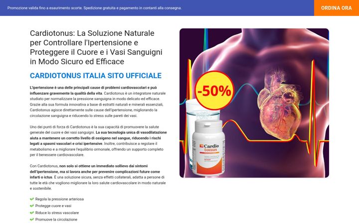 Screenshot of cardiotonusitalia.com