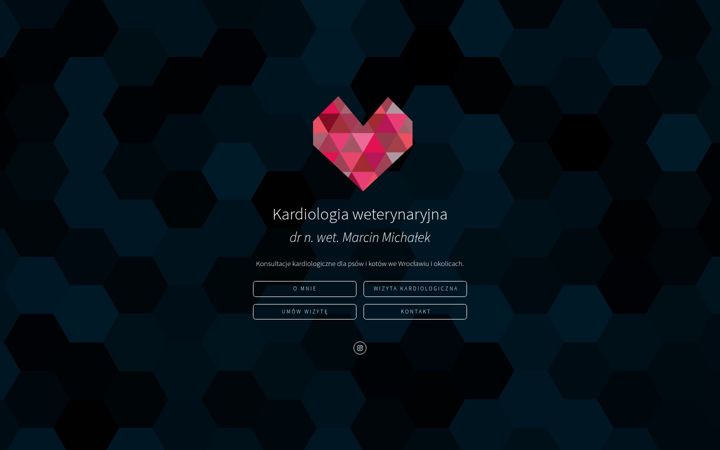 Zrzut ekranu cardiovet.pl