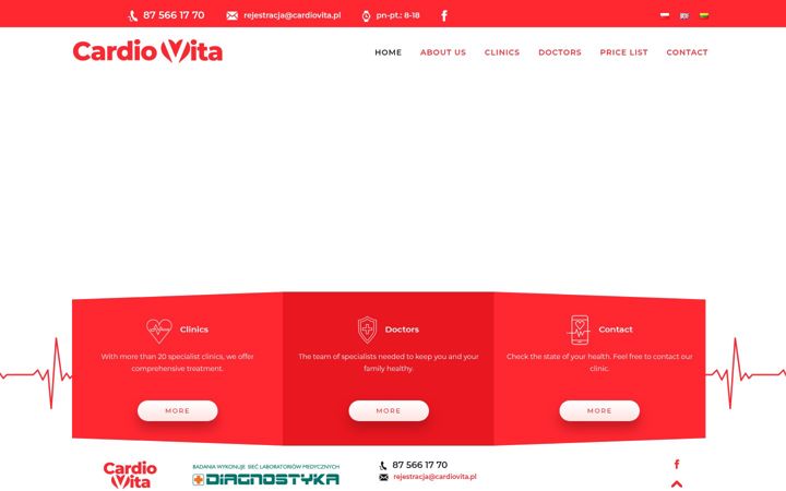 Ekrano kopija cardiovita.pl