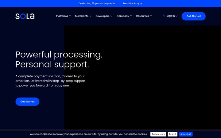Screenshot of cardknox.com