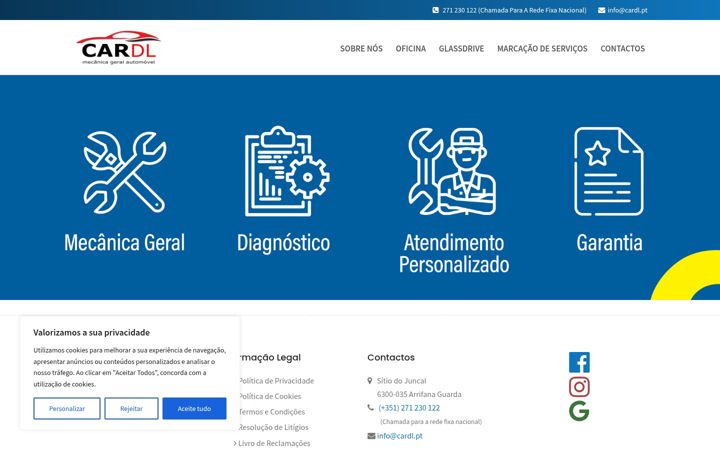 Screenshot of cardl.pt