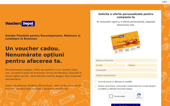 Screenshot of cardmultibrand.ro
