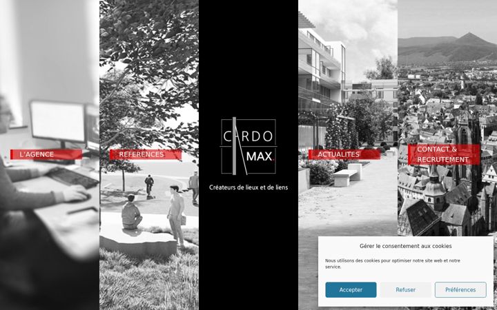 Screenshot of cardomax.fr