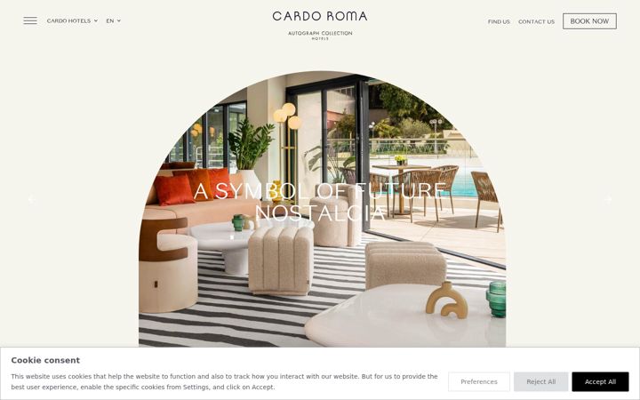 Screenshot of cardorome.com