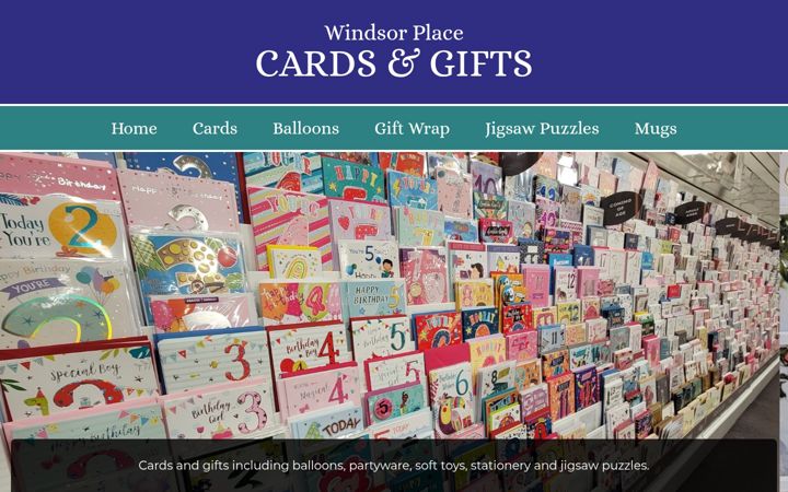Screenshot of cardsandgifts.com