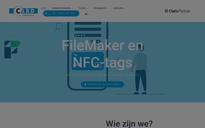 Screenshot of cardsolutions.nl