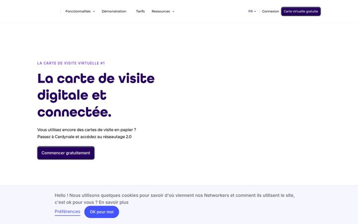 Screenshot of cardynale.com