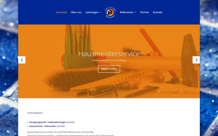 Screenshot of care-it-all-gmbh.de