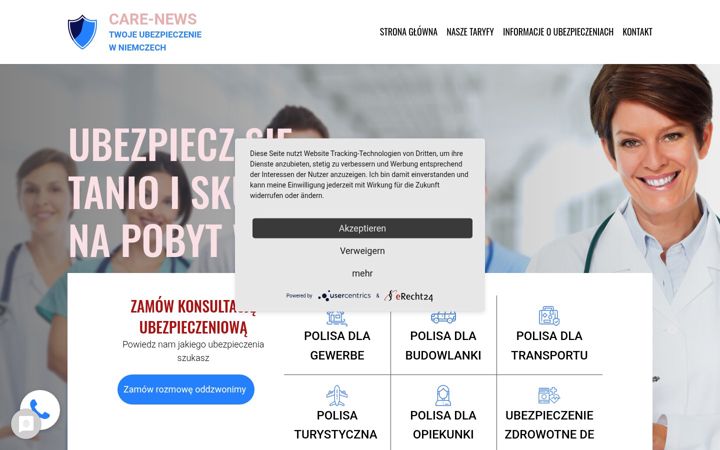 Screenshot του care-news.de